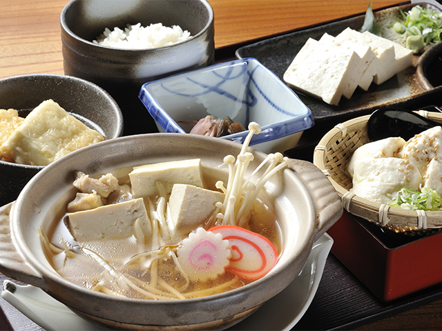 五箇山豆腐定食